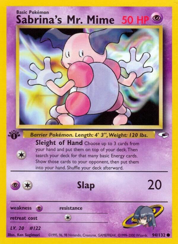 Sabrina's Mr. Mime [1st-Edition]